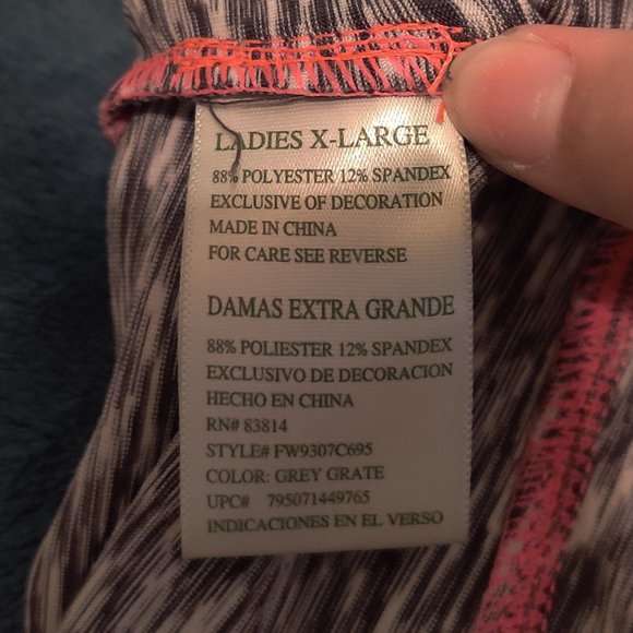 Black and White Athletic Long Sleeve Hooded Shirt - Picture 10 of 10